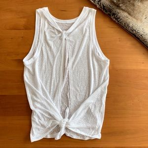 Lululemon Size 8 All Tied Up Tank